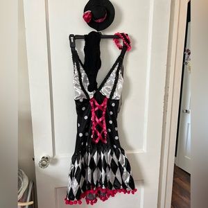 Dreamgirl Costume Halloween backless party Dress Size Medium